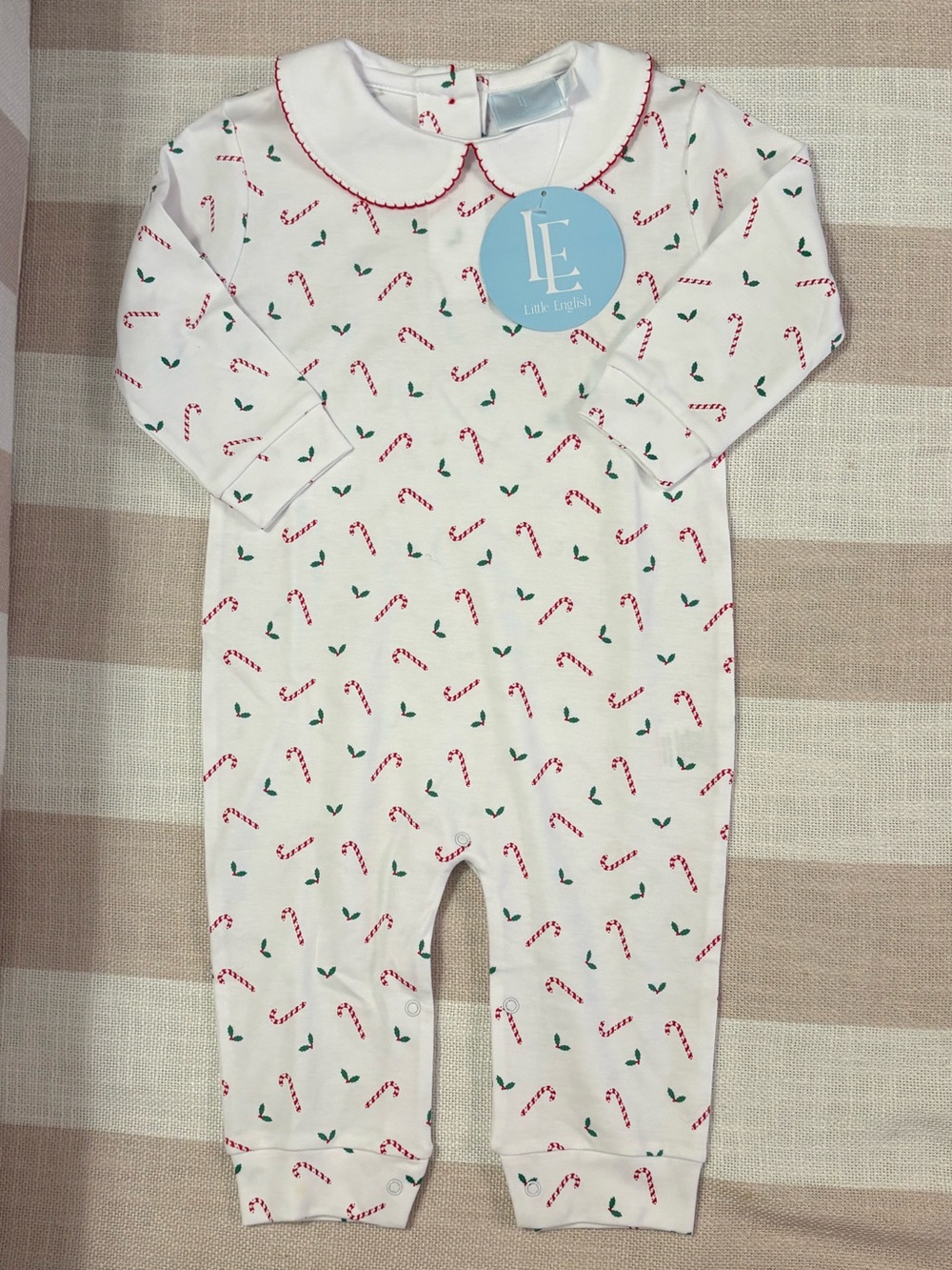Little English Christmas Holiday Playsuit